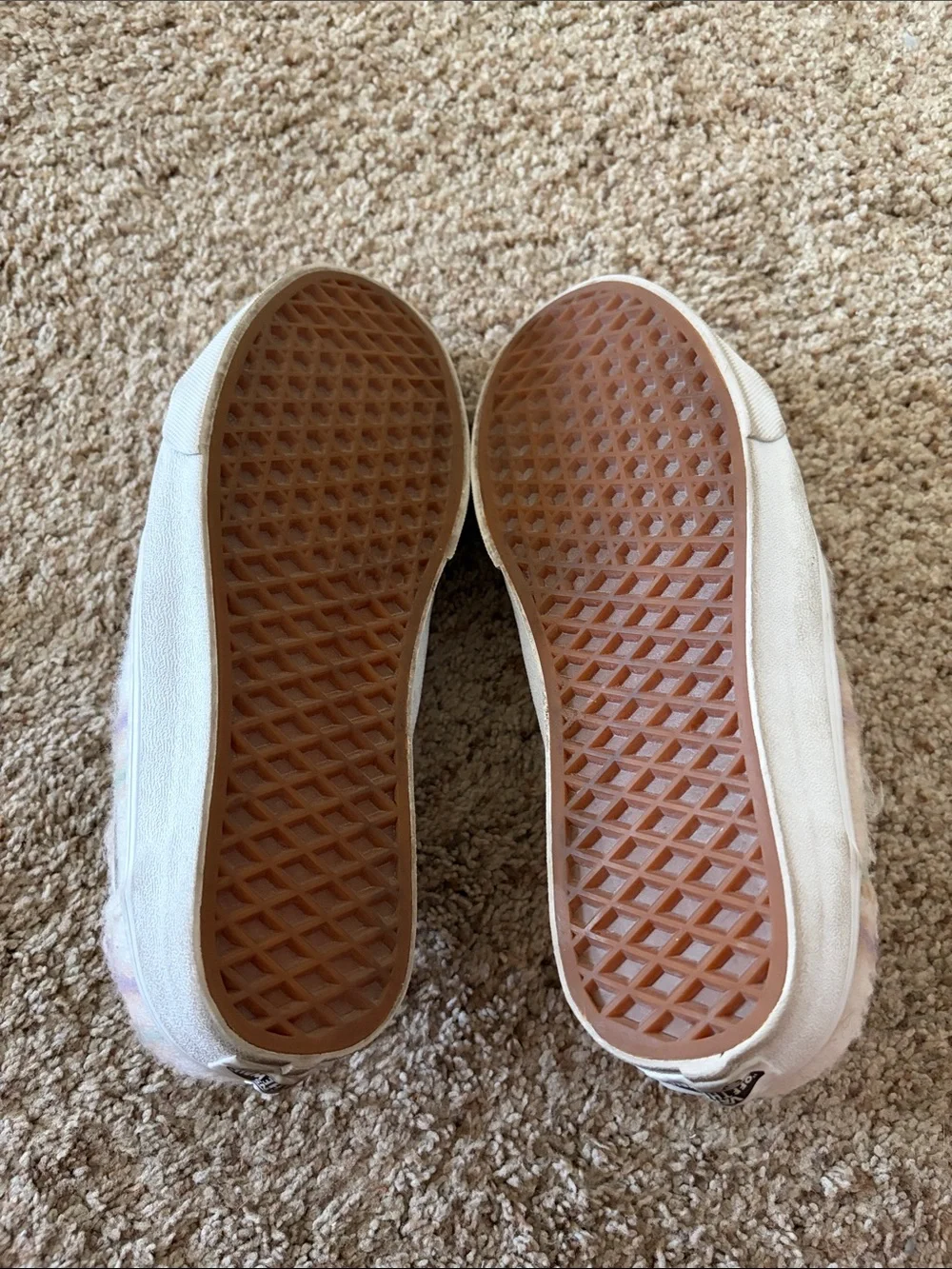 Vans Old Skool Plaid Fur Sneaker